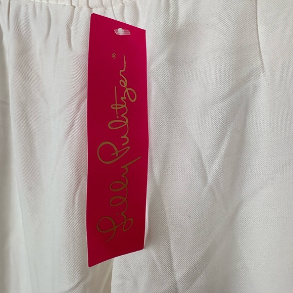 LILLY PULITZER Alaura Pant Coconut NEW - Picture 4 of 7
